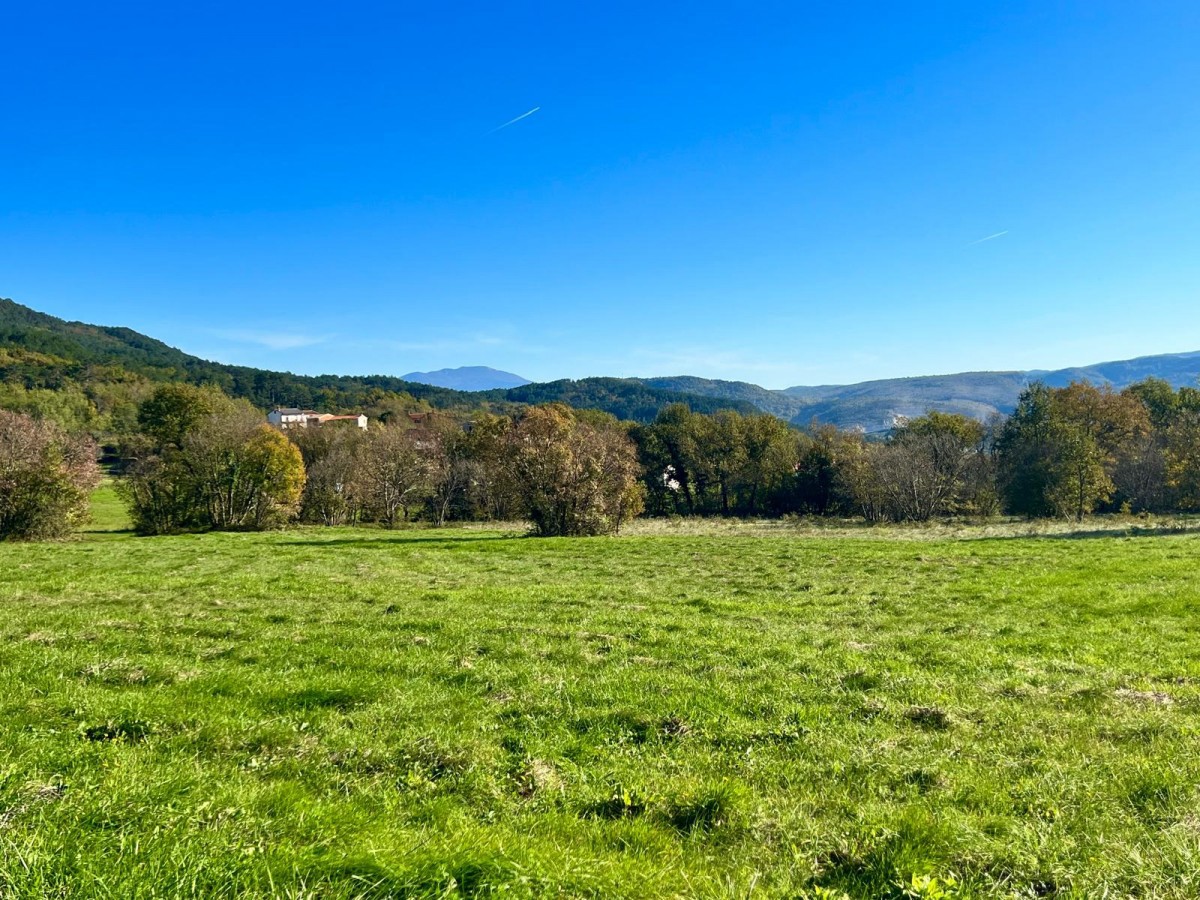 Ottimo terreno a Buzet, 5.384 m² lungo la strada, Istria, Croazia