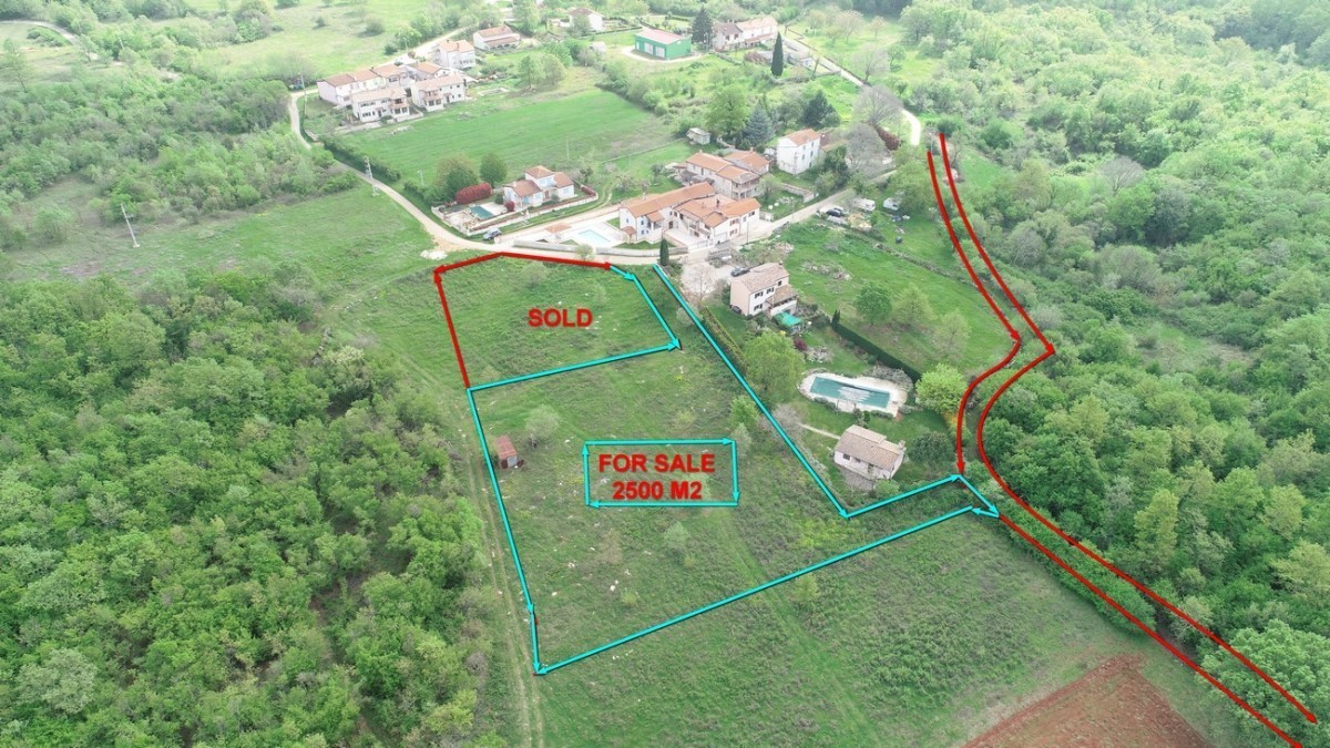 Terreno edificabile per la costruzione di 4 ville o case, bella vista, Poreč, Croazia