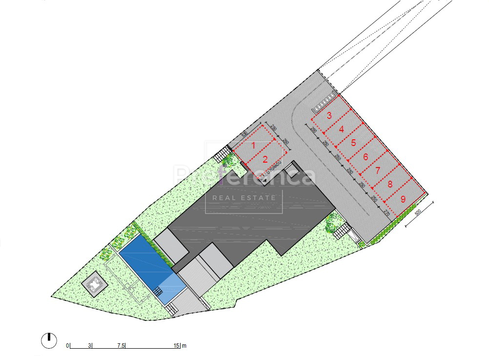 Novalja - appartamento bilocale al piano terra con giardino