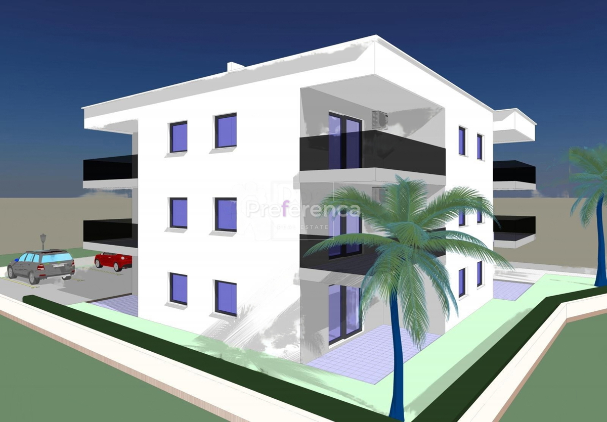 Pag - appartamento bilocale al piano terra - ampio giardino