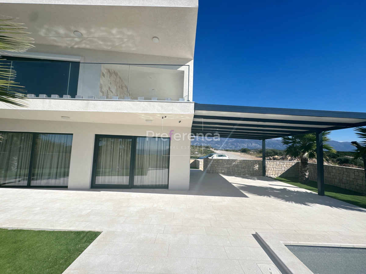 Škuncini stani, Novalja - villa moderna con piscina