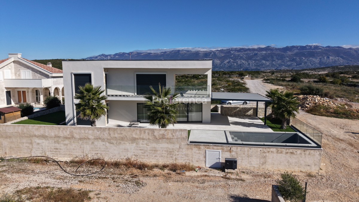 Škuncini stani, Novalja - villa moderna con piscina