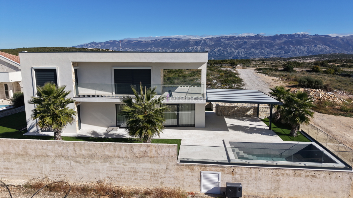 Škuncini stani, Novalja - villa moderna con piscina