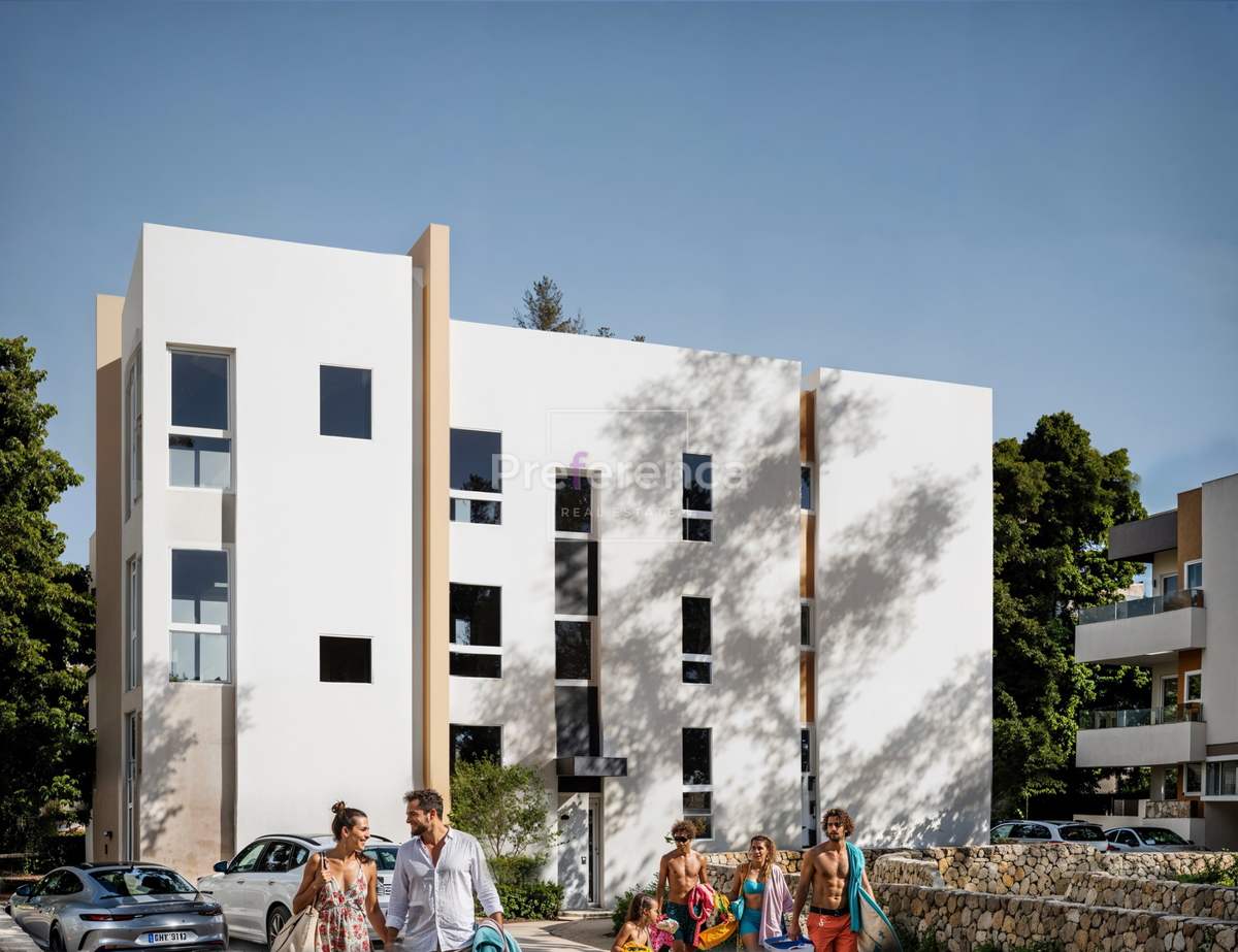 Novalja - appartamento con due camere al piano terra con giardino - SECONDA FILA DAL MARE