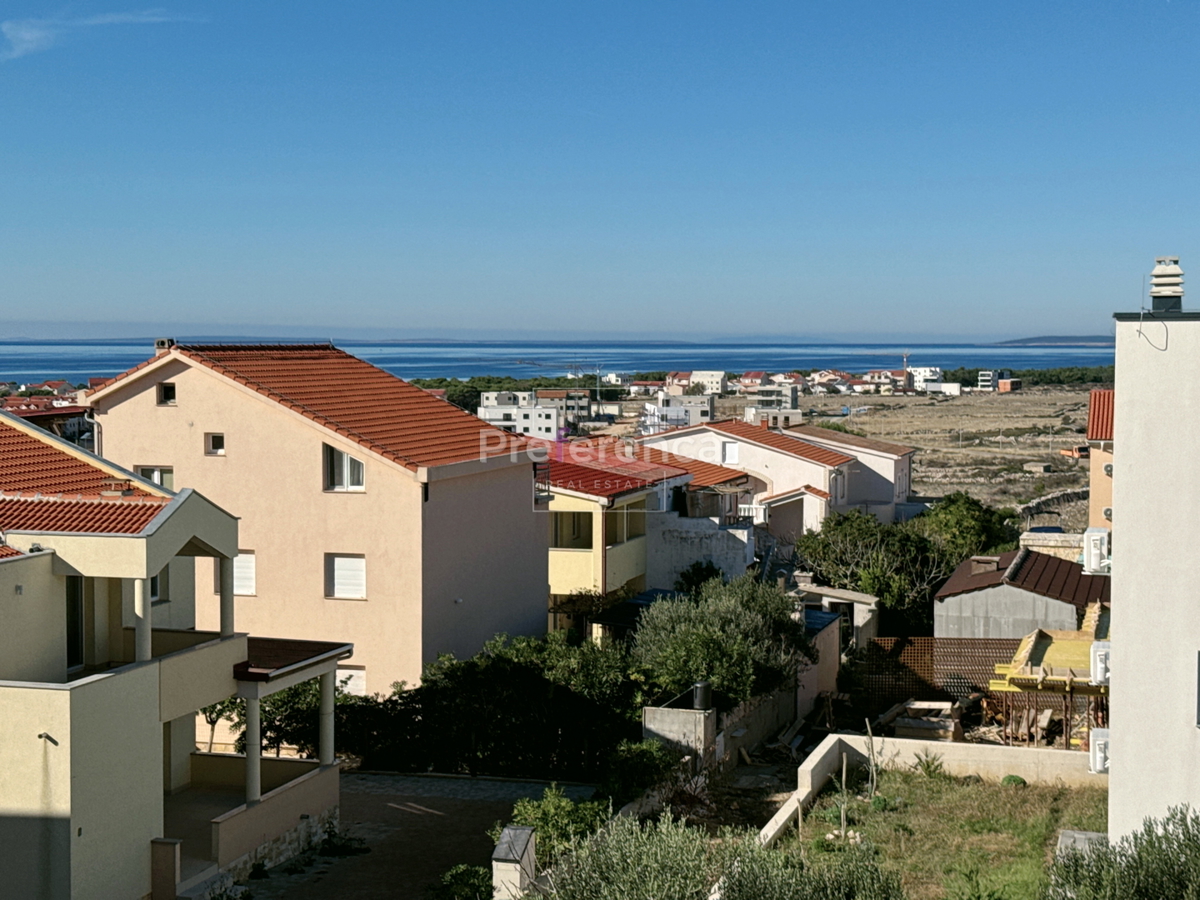 Povljana - appartamento bilocale al secondo piano - vista mare