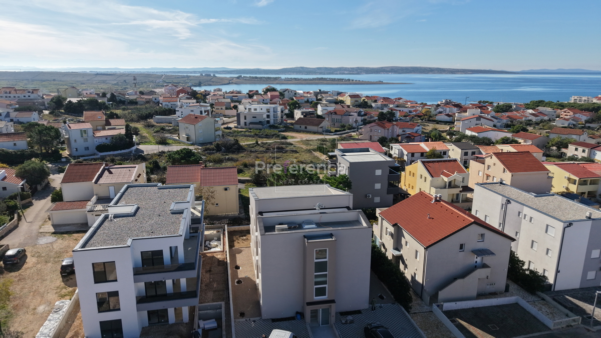 Povljana - appartamento bilocale al secondo piano - vista mare