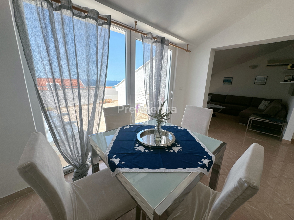 Novalja - appartamento trilocale con vista