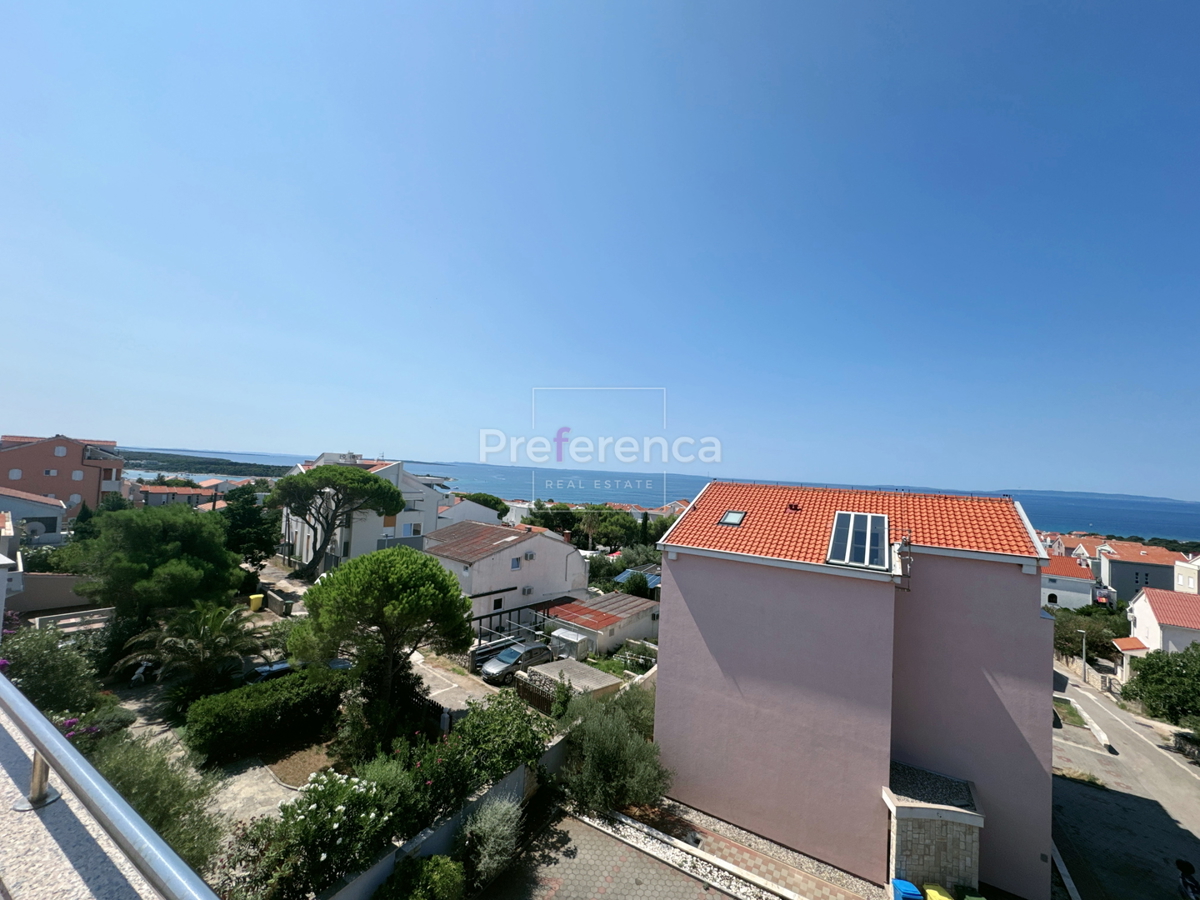 Novalja - appartamento trilocale con vista