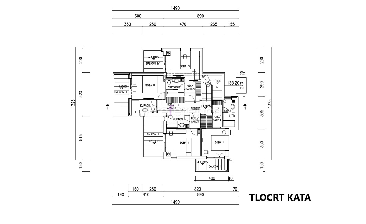 Novalja, Škuncini stani - villa di lusso con piscina