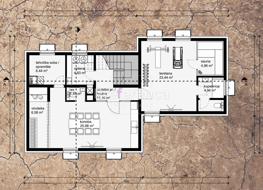 Novalja - terreno edificabile con progetto preliminare