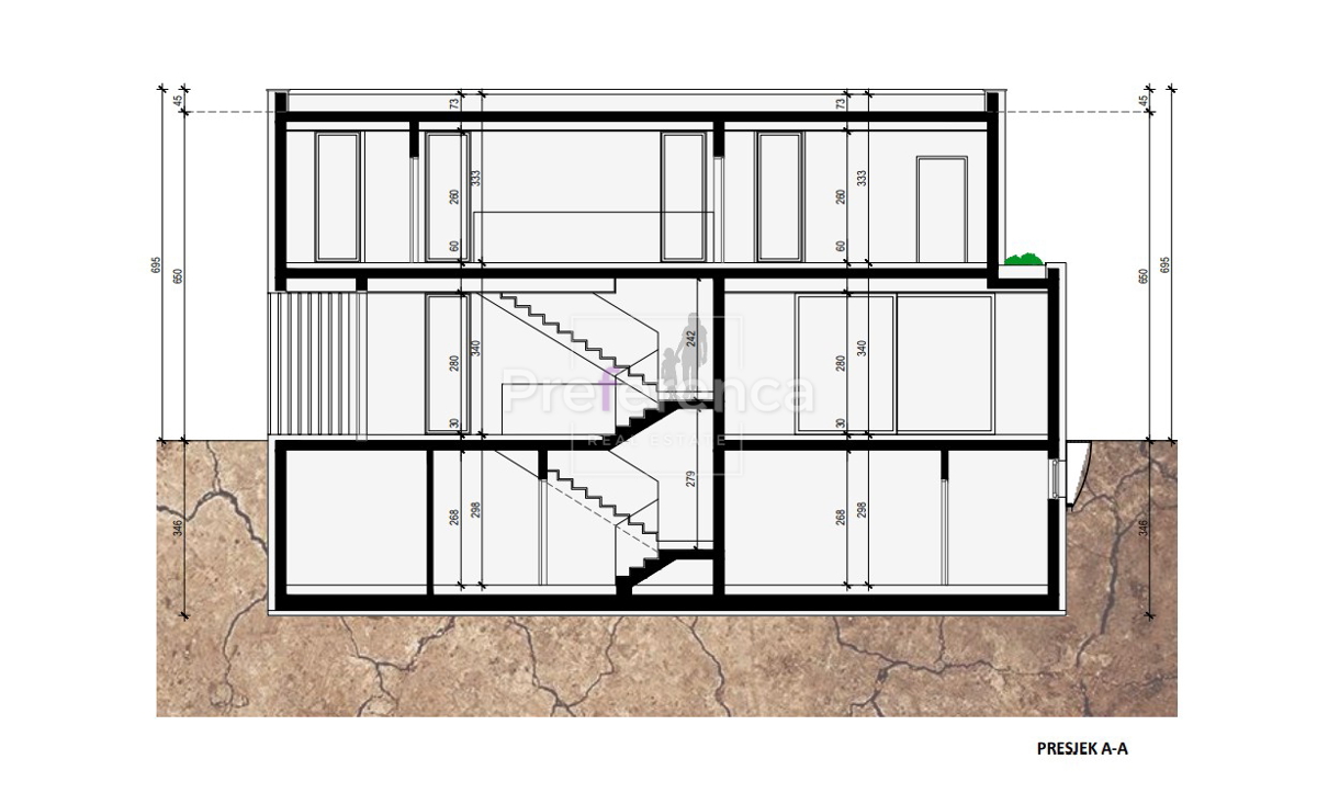 Novalja - terreno edificabile con progetto preliminare