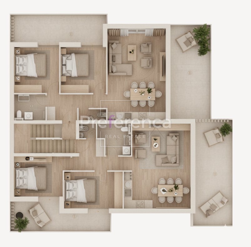 Jakišnica - moderno appartamento di lusso al primo piano