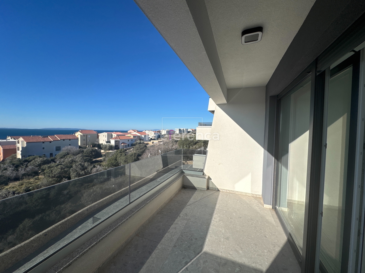 Novalja - appartamento con una camera da letto al secondo piano