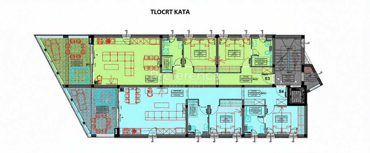Mandre - appartamento bilocale al primo piano PRIMA FILA SUL MARE