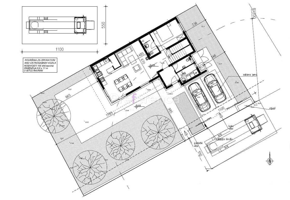 Mandre - villa lussuosa con piscina