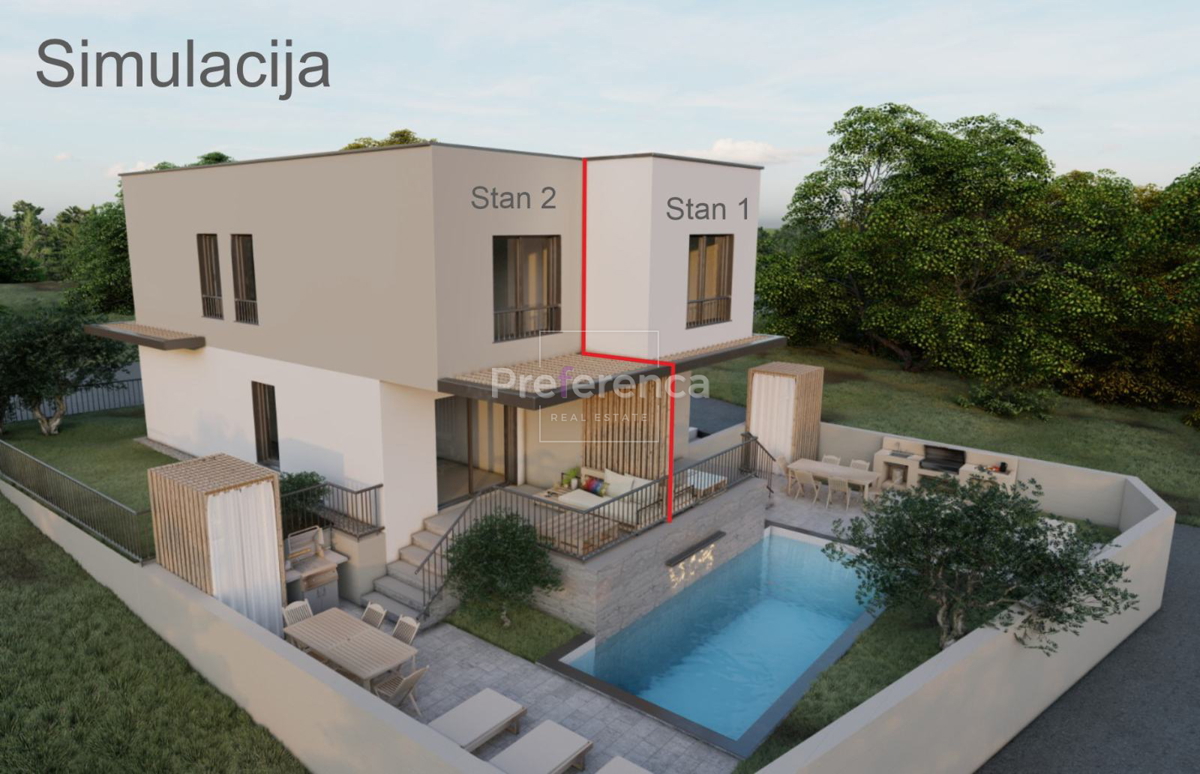 Kolan - terreno edificabile con permesso di costruzione