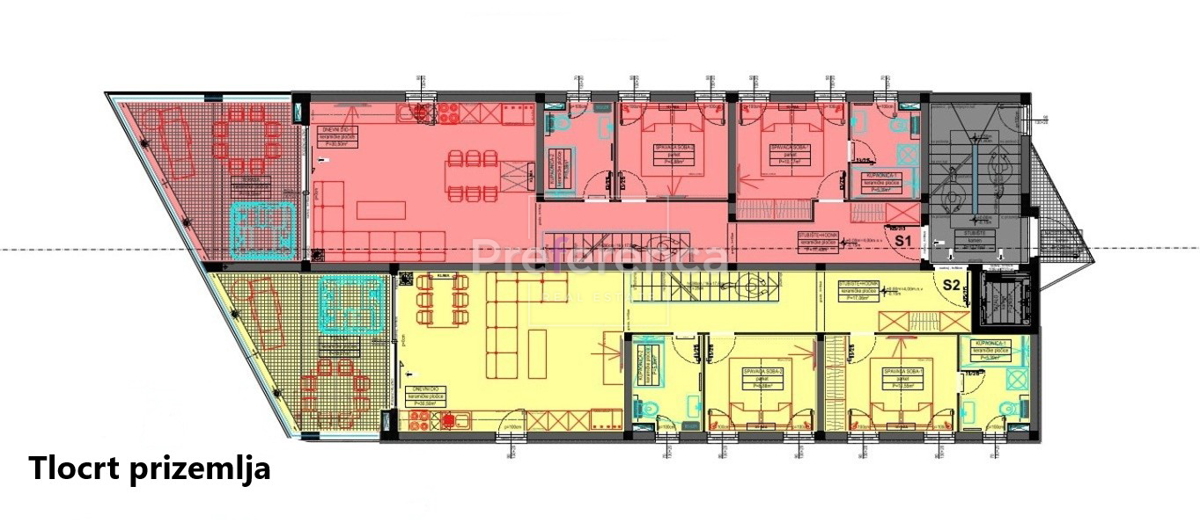 Mandre - appartamento su due livelli con giardino - PRIMA FILA