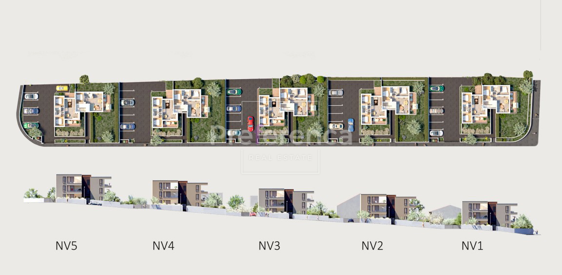 Novalja - appartamento bilocale con giardino - NUOVO PROGETTO DI ALTO LIVELLO