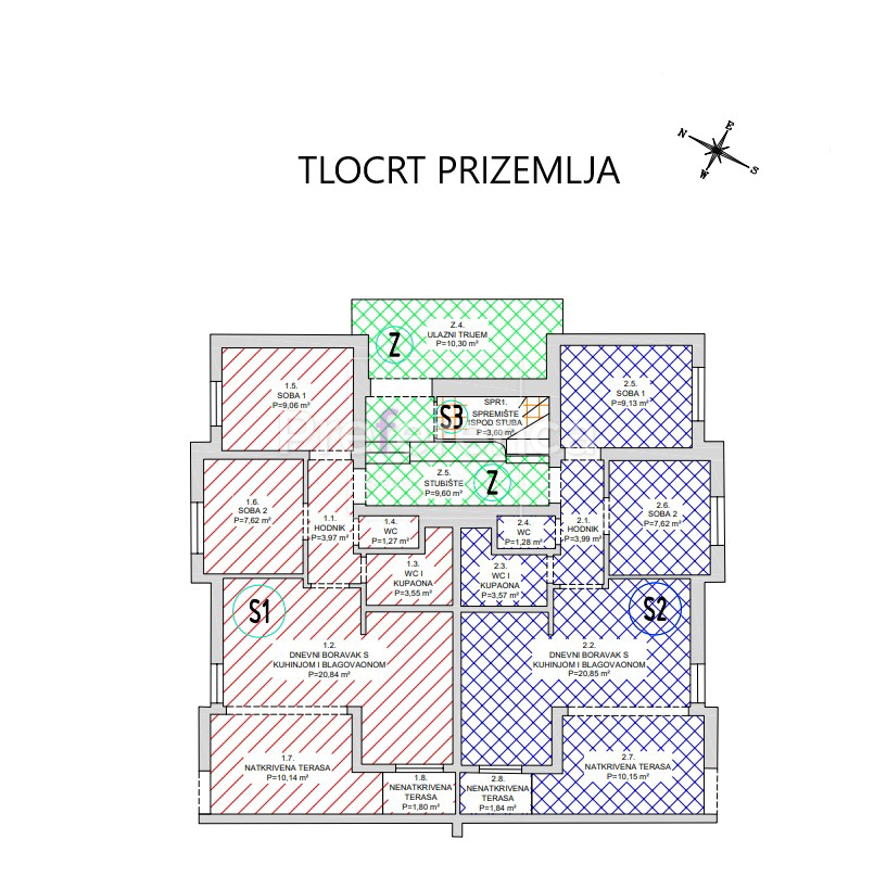 Novalja - appartamento bilocale al piano terra