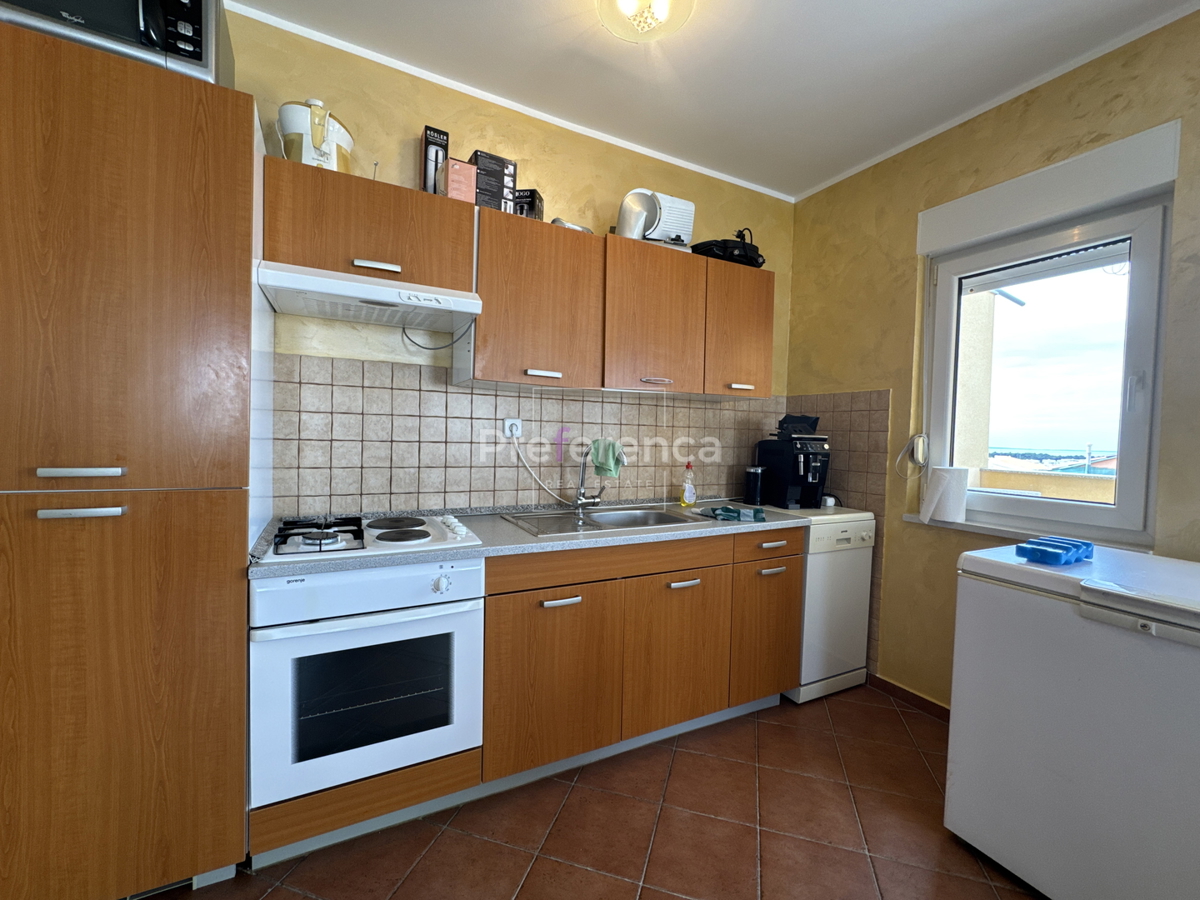 Novalja - appartamento trilocale con vista mare