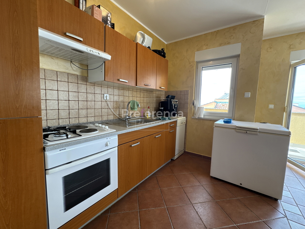 Novalja - appartamento trilocale con vista mare