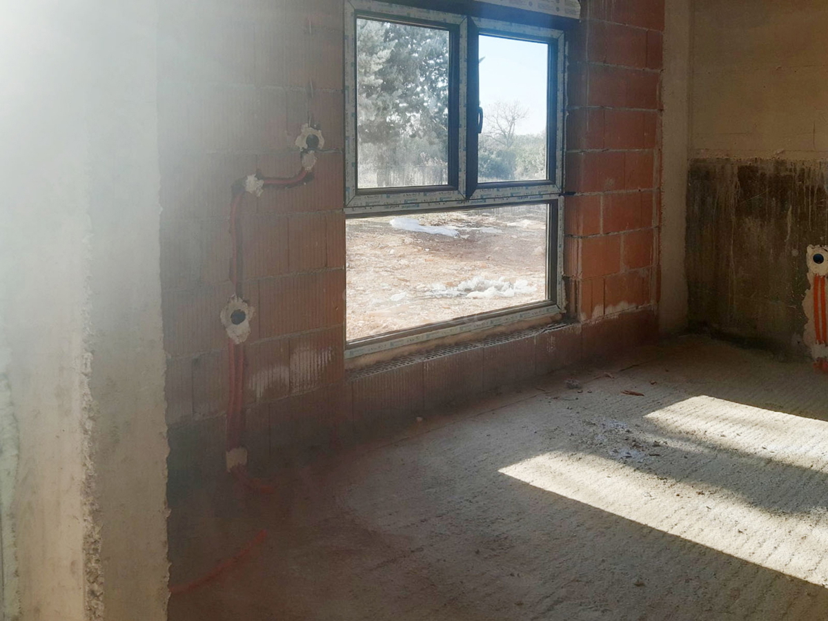 Peroj, appartamento su due piani 68 m2, vista mare