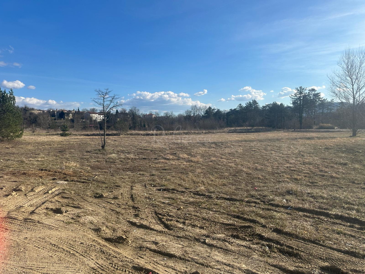 ISTRIA, BUZET, TERRENO EDIFICABILE ZONA INDUSTRIALE 4365 m2, A SCOPO COMMERCIALE