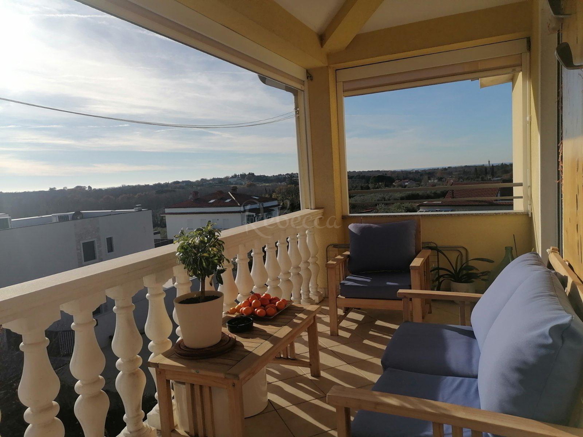 ISTRIA, UMAGO DINTORNI, APPARTAMENTO CON GIARDINO E VISTA MARE