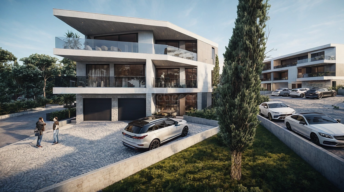 Appartamento con giardino, 69 m2, due camere, parcheggio, Veli Vrh, NUOVO