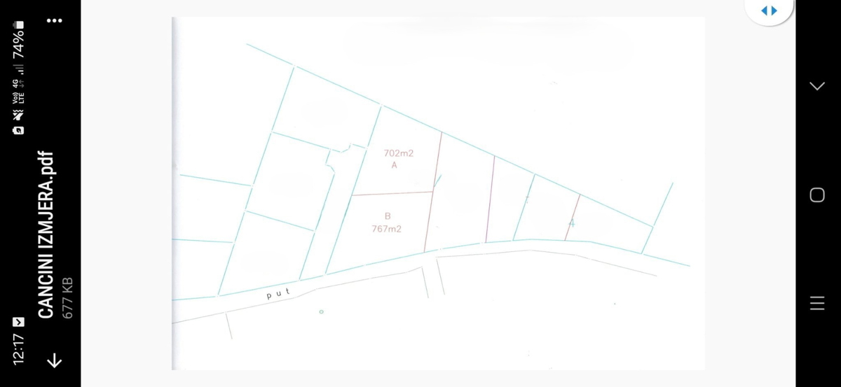 Terreno edificabile 767 m² – Cancini, Poreč
