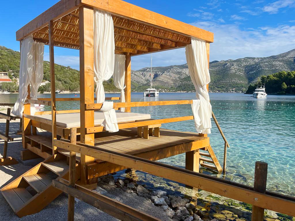 Korčula, Žrnovska Banja: Casa a 150 metri dalla spiaggia!