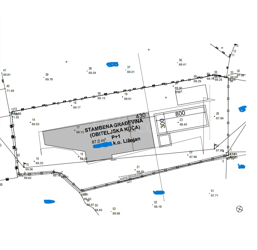 Casa di famiglia in costruzione in vendita a Ližnjan – 181 m², piscina a sfioro, design moderno