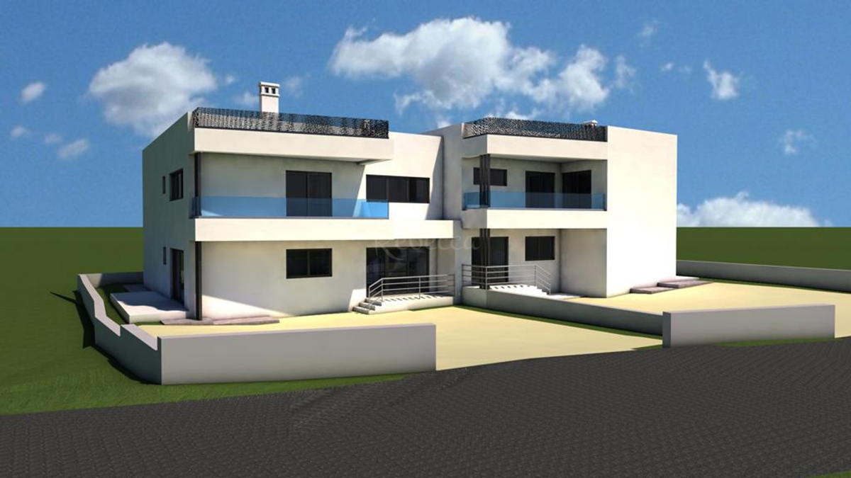 Appartamento di lusso con terrazza benessere a Kanfanar – nuova costruzione