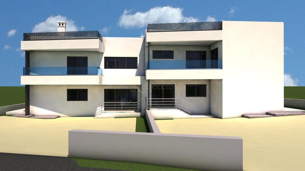 Appartamento di lusso con terrazza benessere a Kanfanar – nuova costruzione