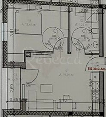 Appartamento al 2° piano, 40,70 m2, ascensore, Pola, NUOVO