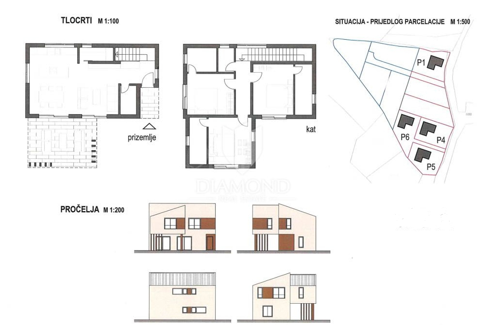 Terreno edificabile con progetto, dintorni di Dignano, Istria