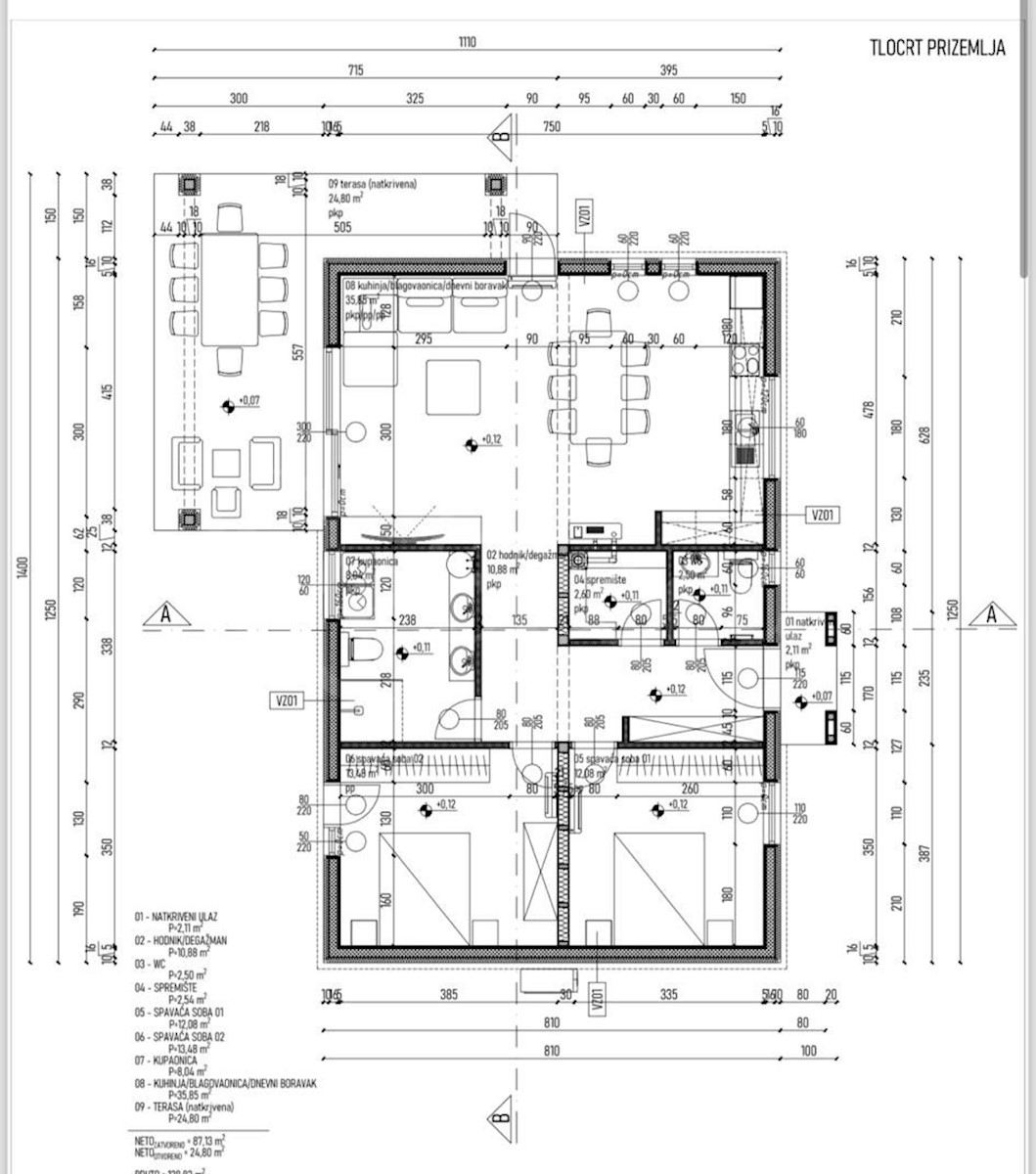 Terreno edificabile, progetto, permesso, 472 m2, vicino a Gimino