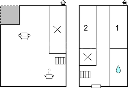 Appartamento duplex, 90 m2, 800 m dal mare, Veruda Porat