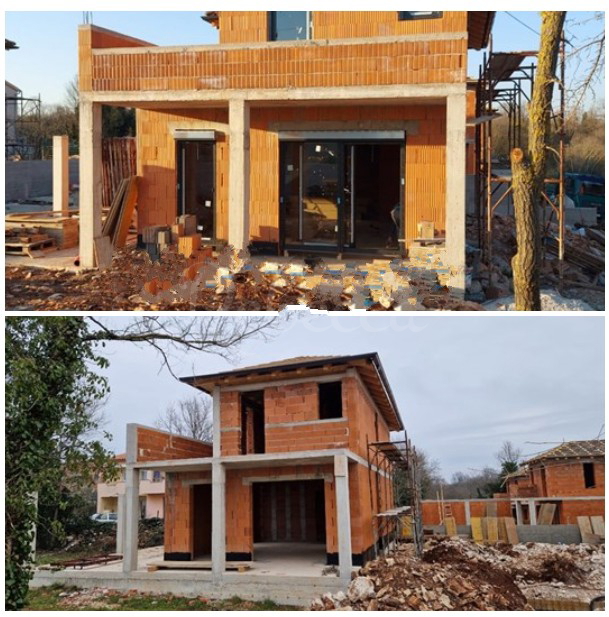 Villa con piscina, 158 m2, 4 camere da letto, vicino a Juršić, NUOVA