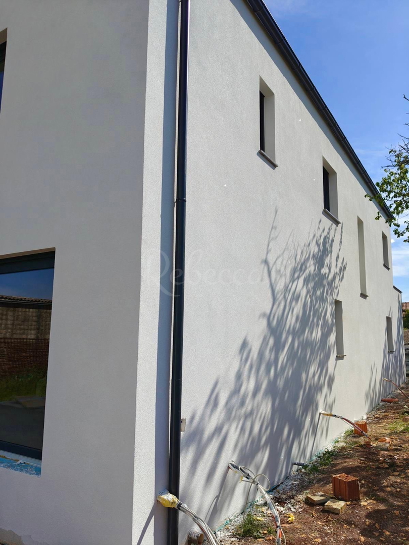 Casa in costruzione, 290 m2, piscina, zona Štokovci