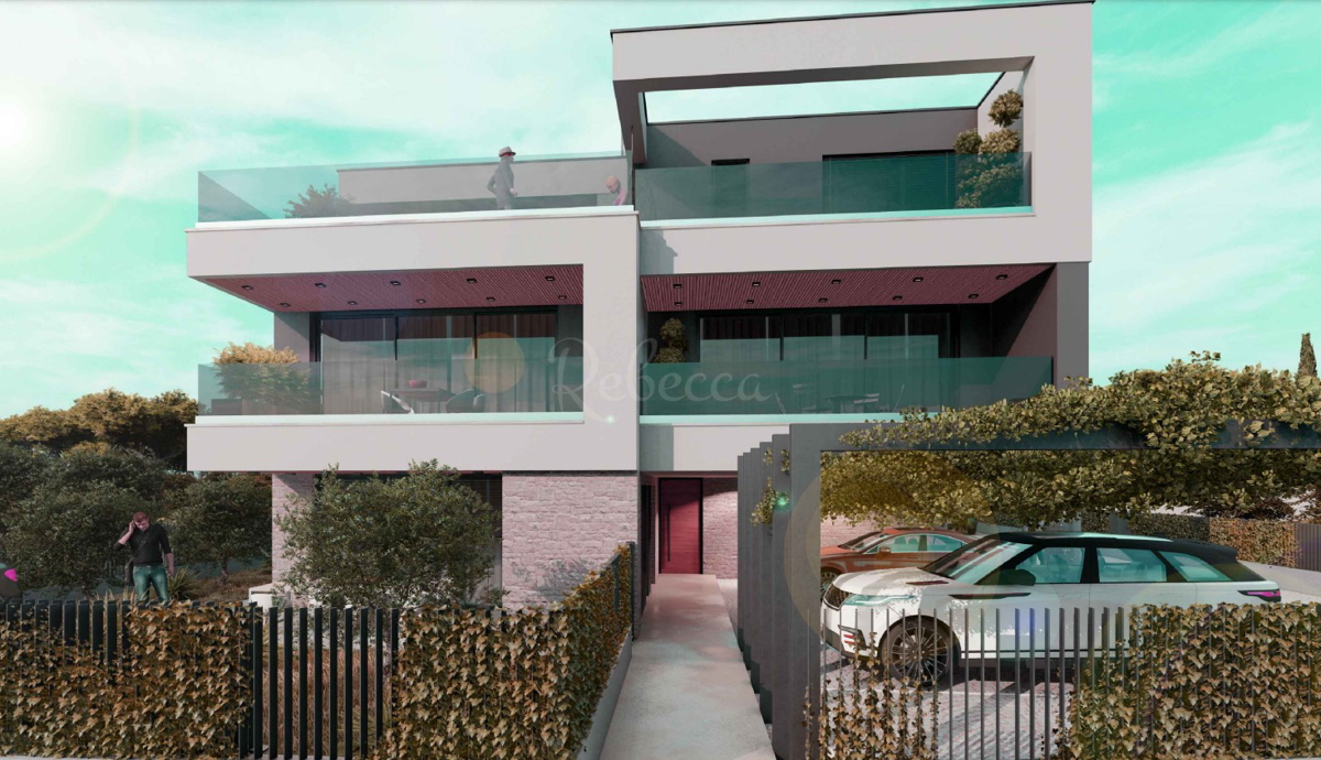 NUOVO, Šijana, appartamento 160,77 m2. secondo piano