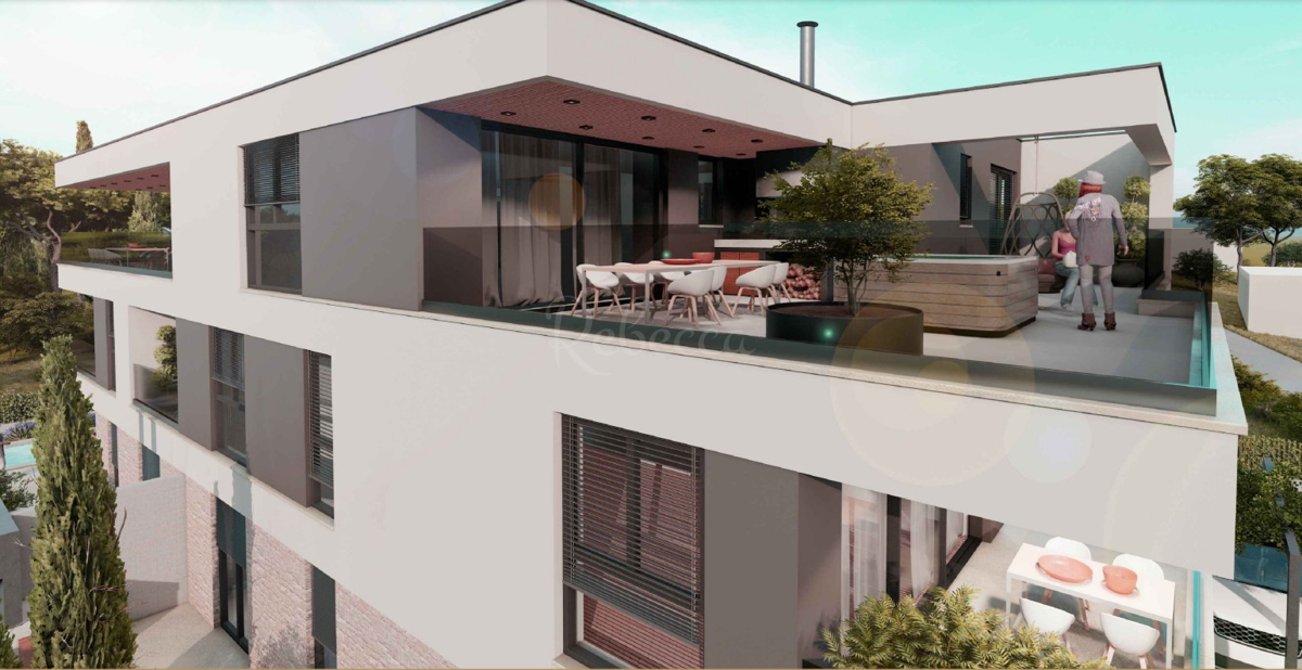 NUOVO, Šijana, appartamento 160,77 m2. secondo piano