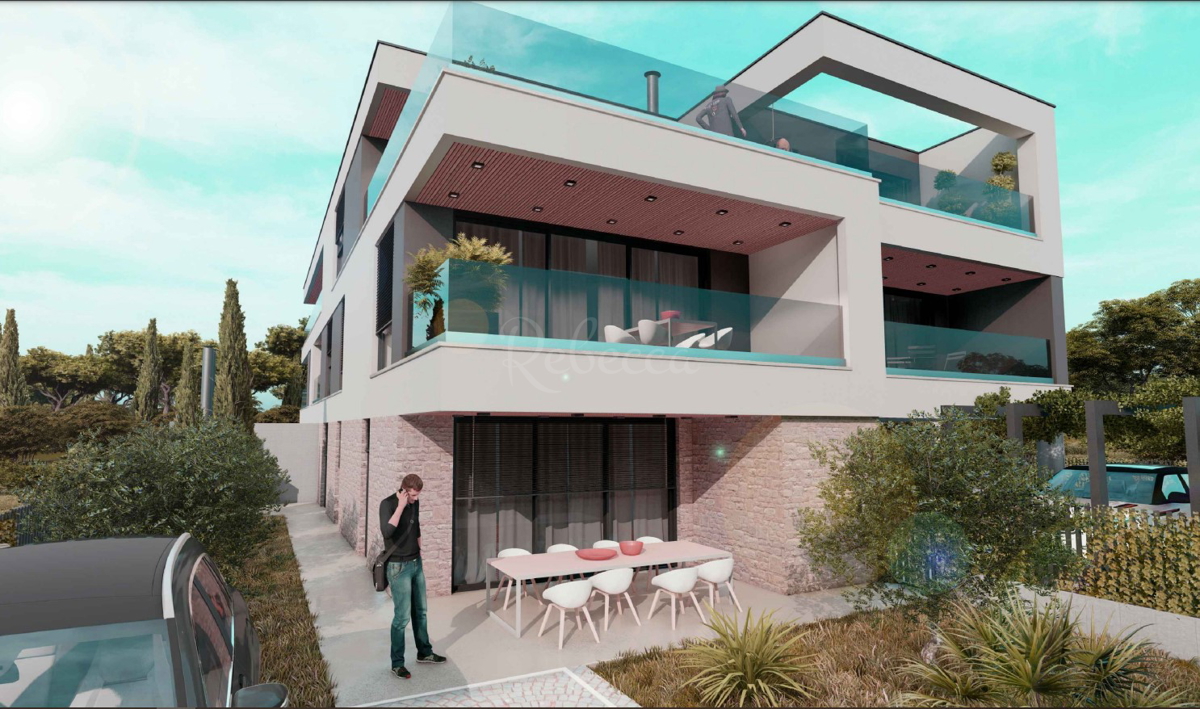 NUOVO, Šijana, appartamento 160,77 m2. secondo piano