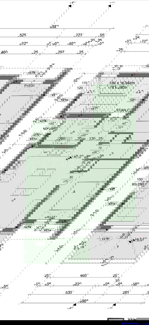 Appartamento al 1° piano, 72,20 m2, 2 camere, parcheggio, vicino al mare, Valbandon, NUOVO
