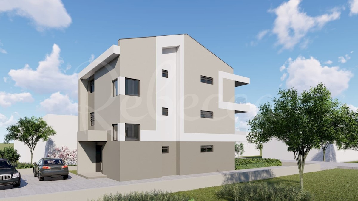 Appartamento al 1° piano, 72,20 m2, 2 camere, parcheggio, vicino al mare, Valbandon, NUOVO