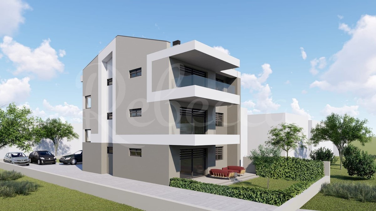 Appartamento al 1° piano, 72,20 m2, 2 camere, parcheggio, vicino al mare, Valbandon, NUOVO