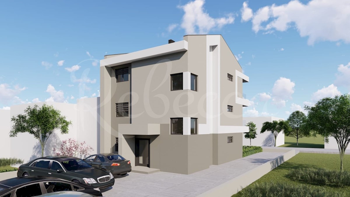 Appartamento al 1° piano, 72,20 m2, 2 camere, parcheggio, vicino al mare, Valbandon, NUOVO