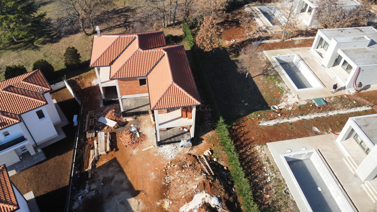 ISTRIA, KASTELIR, CASA CON PISCINA