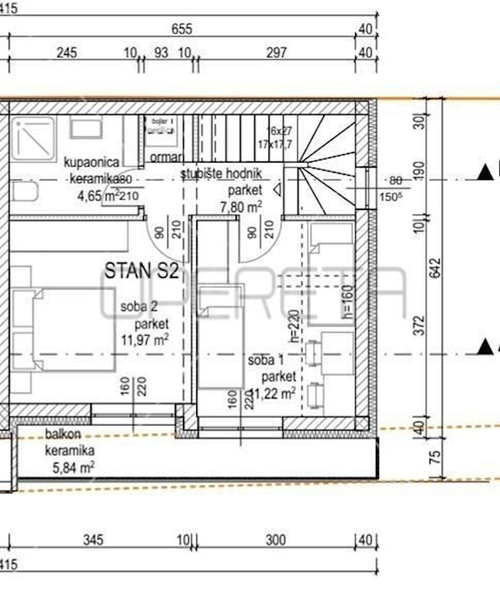 Nuova costruzione, Zagabria, Donja Dubrava, appartamento 80 m2, giardino, parcheggio, 2 camere da letto, arredato