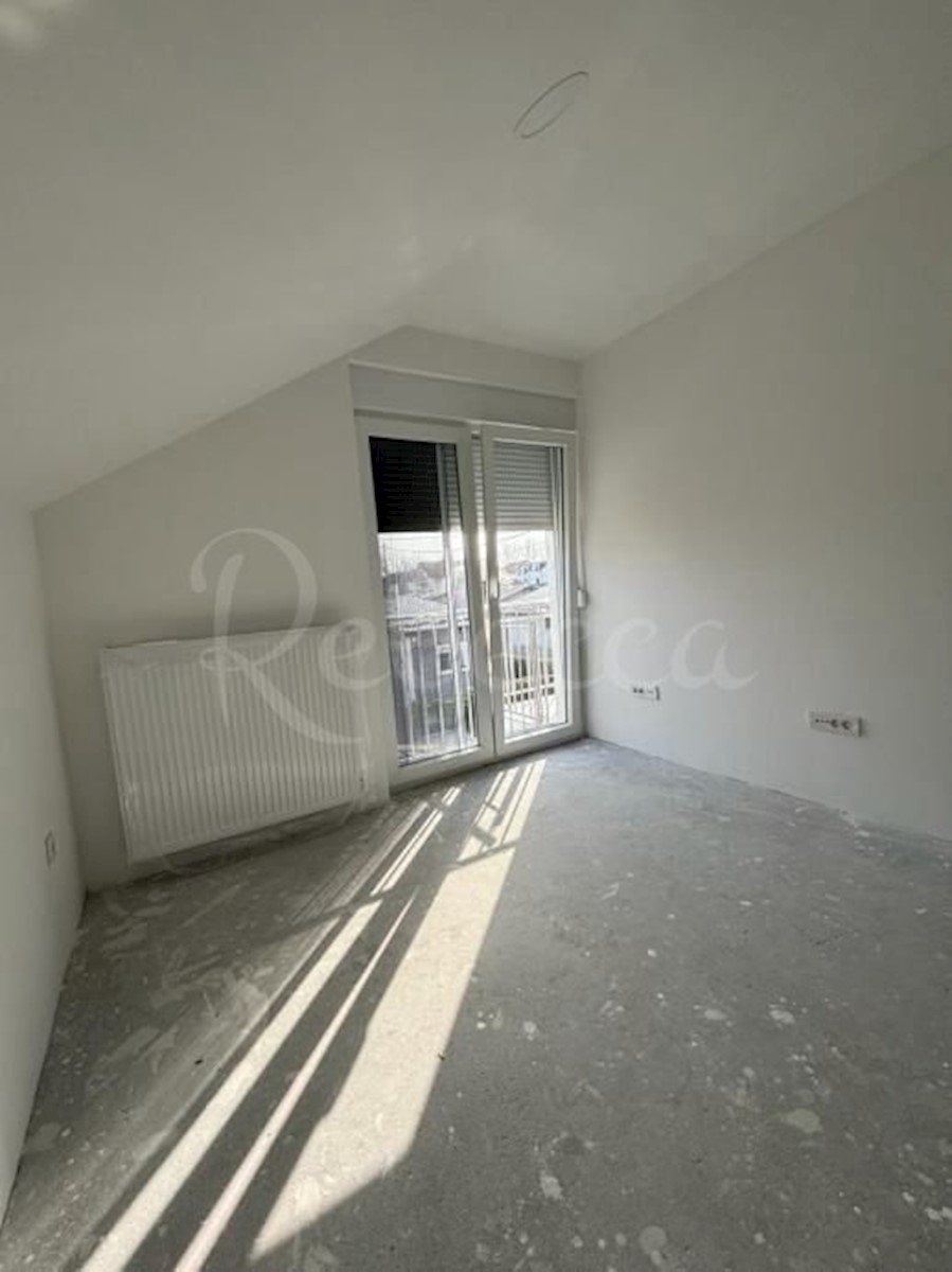 Nuova costruzione, Zagabria, Donja Dubrava, appartamento 80 m2, giardino, parcheggio, 2 camere da letto, arredato